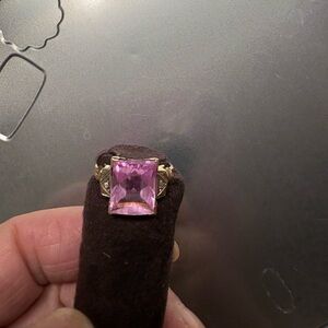 GENUINE 14k Gold 3.00 Ctw
PINK SAPPHIRE & DIAMOND...